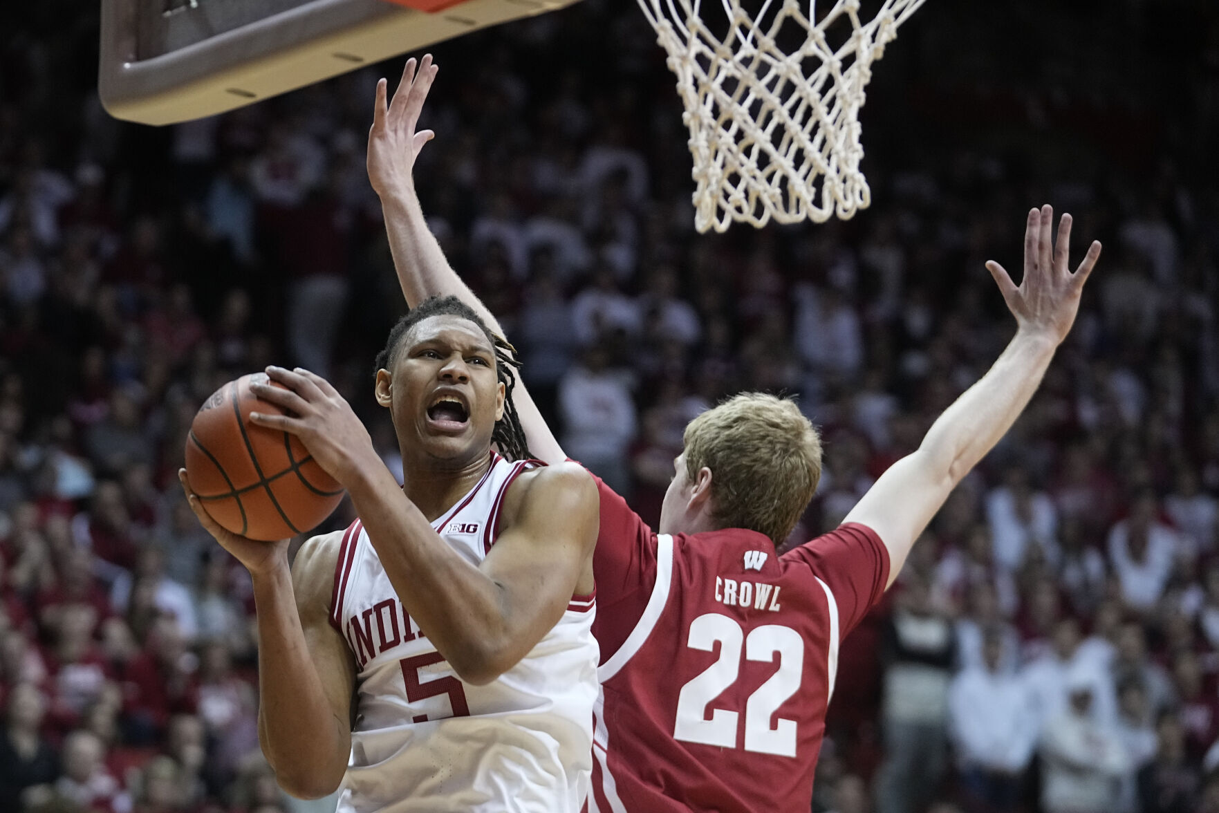 Wisconsin, Indiana -